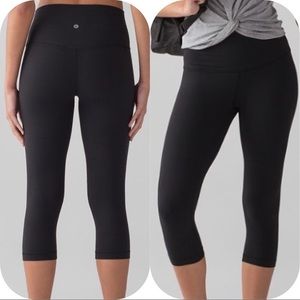 Lululemon Black Crops
